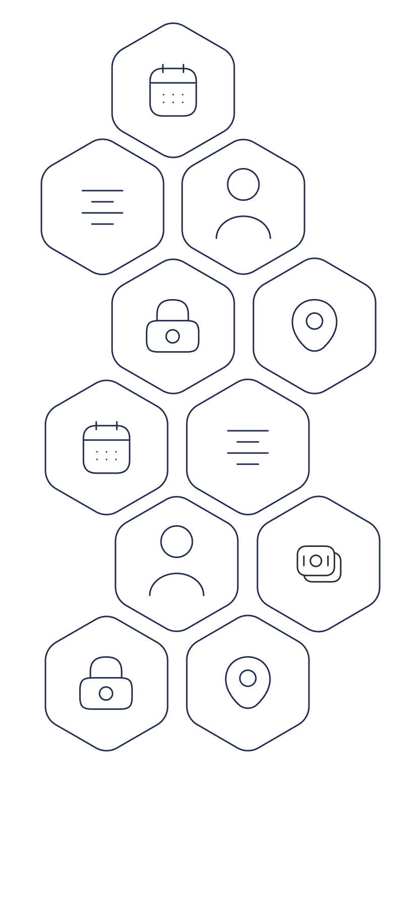 An abstract illustration of data privacy